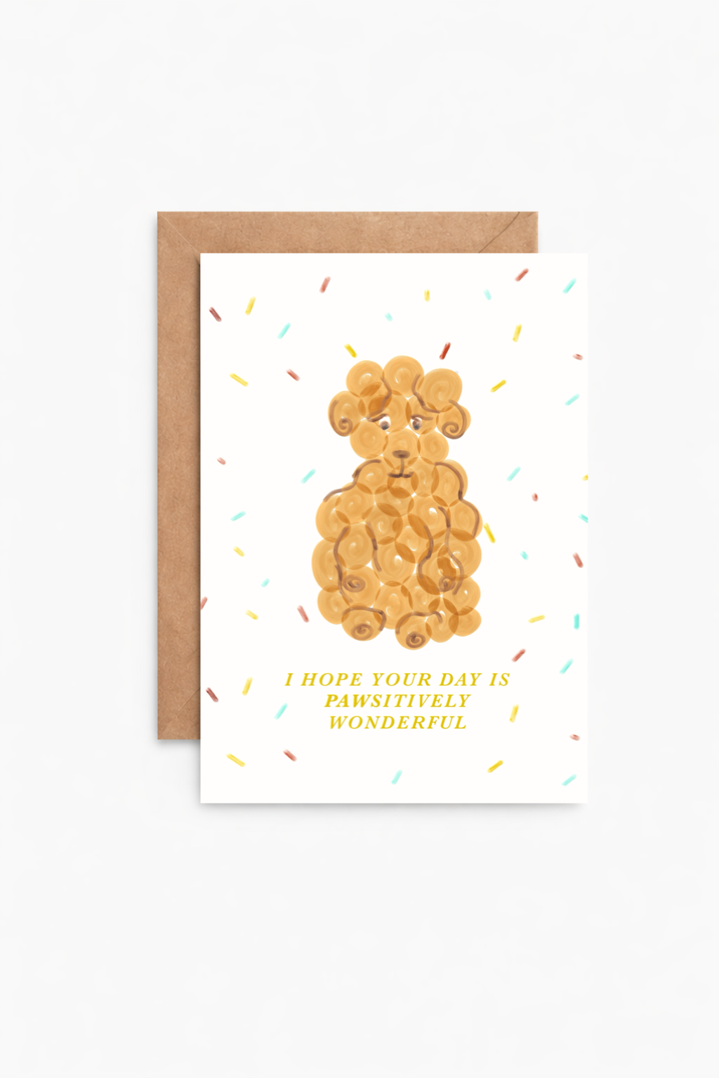 PAWSitively Wonderful Greeting Card