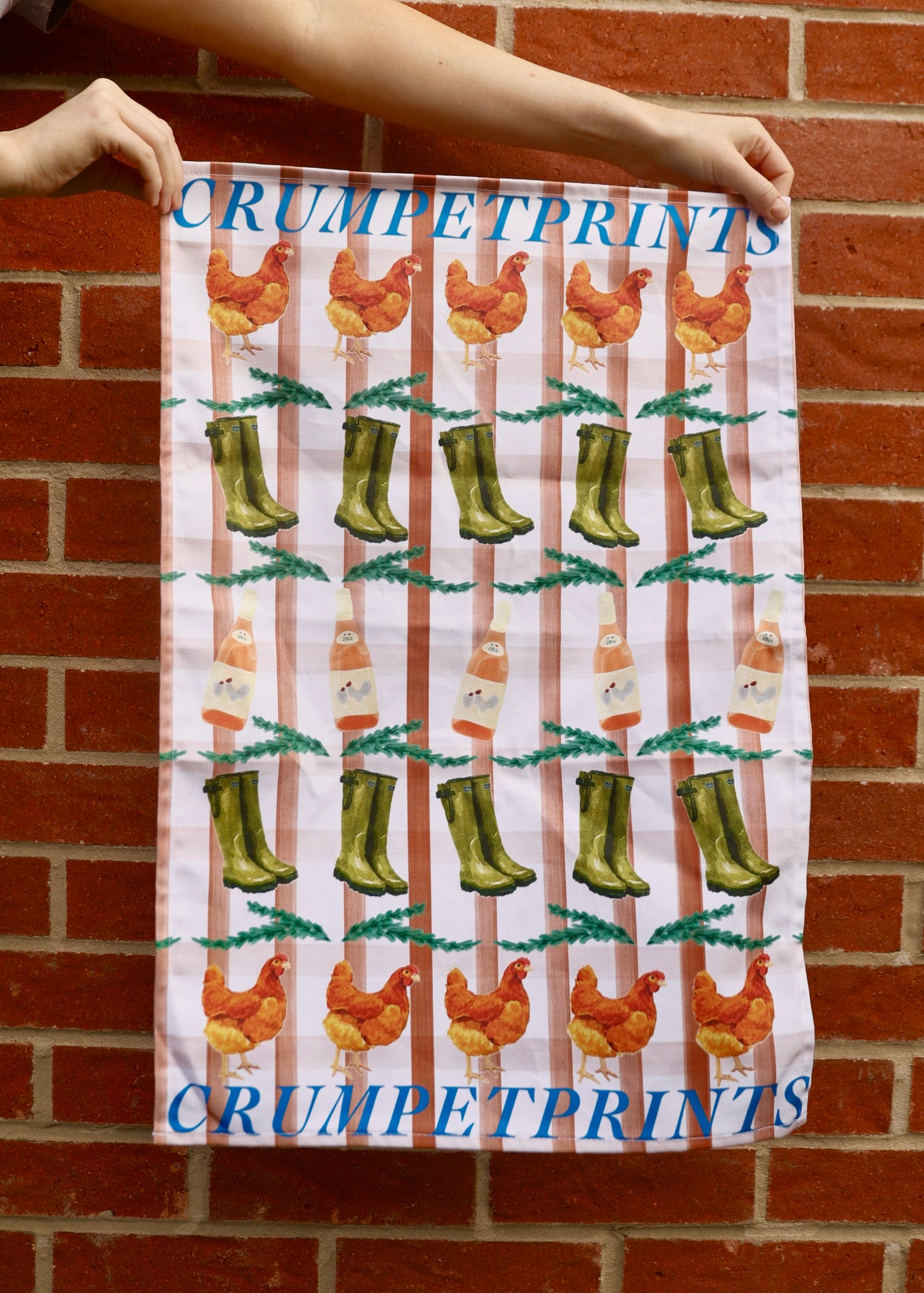 Farmhouse Gingham Tea Towel