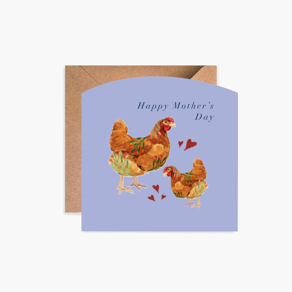 Chicken Love Mother’s Day Card