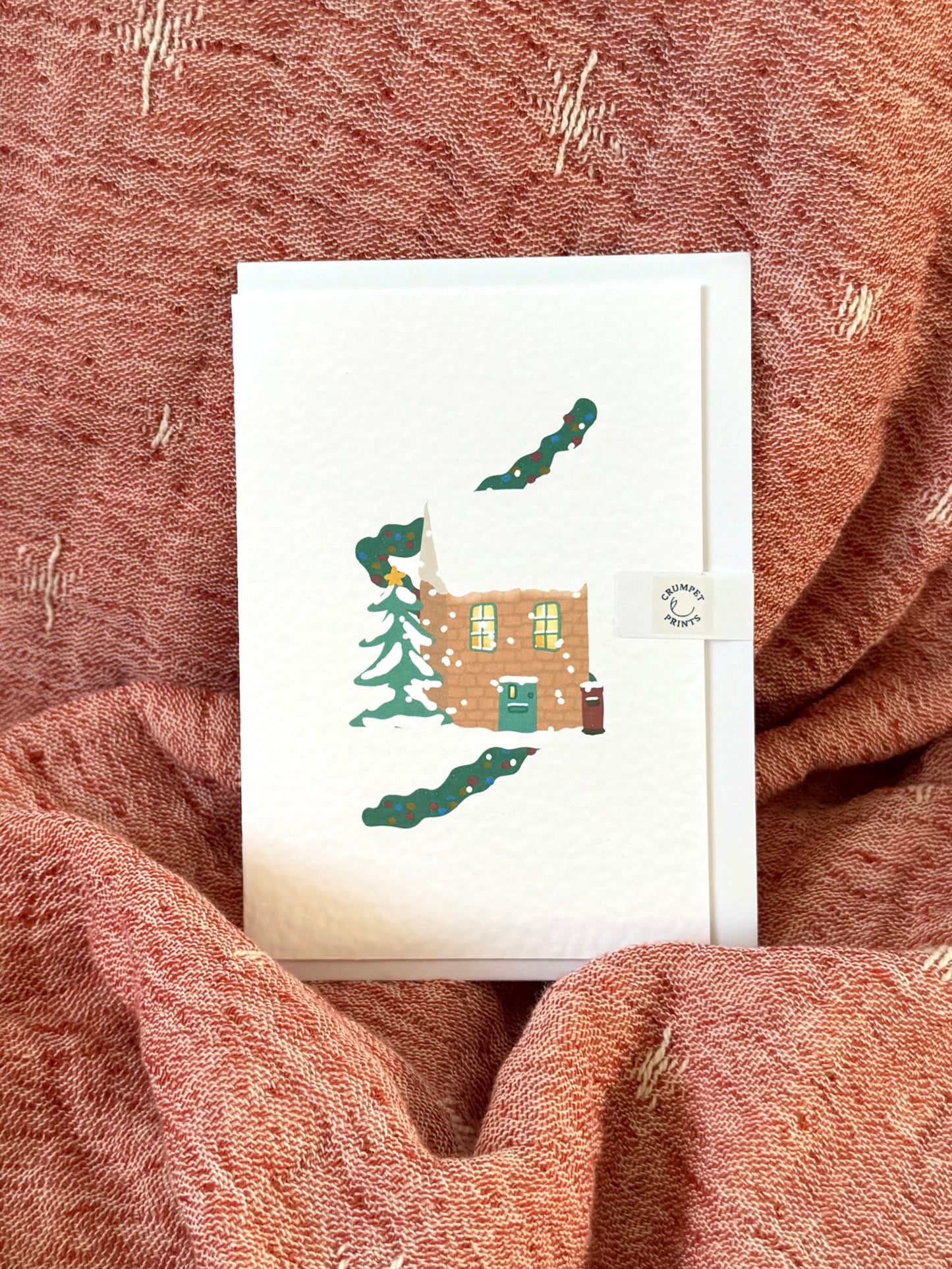 Christmas Cottage Card