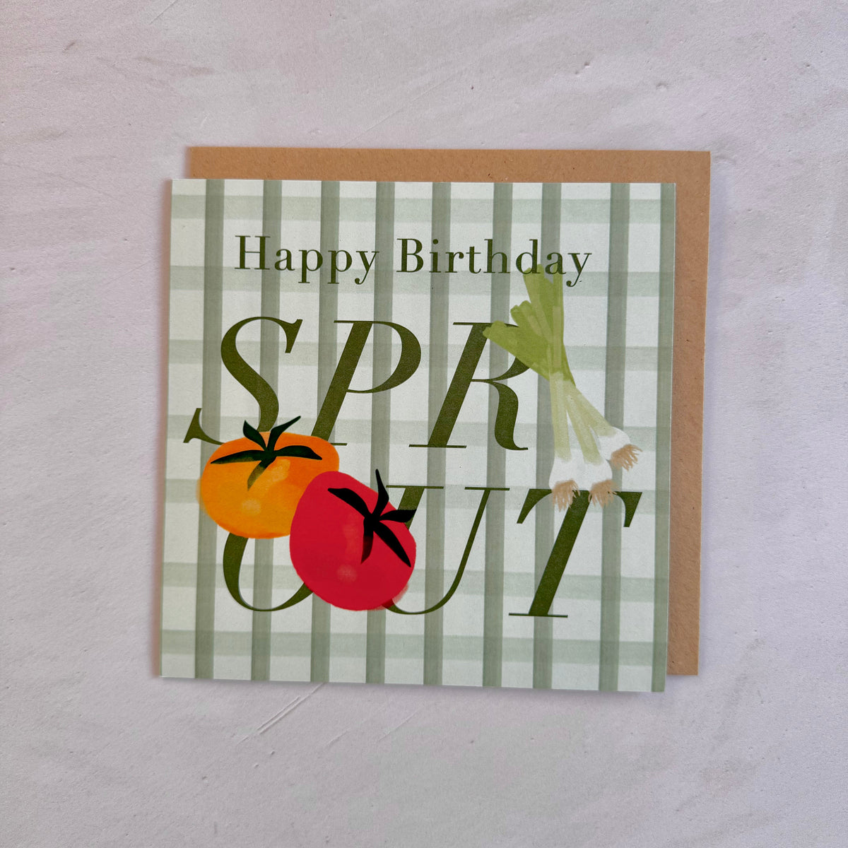 Sproutin’ Birthday Greeting Card