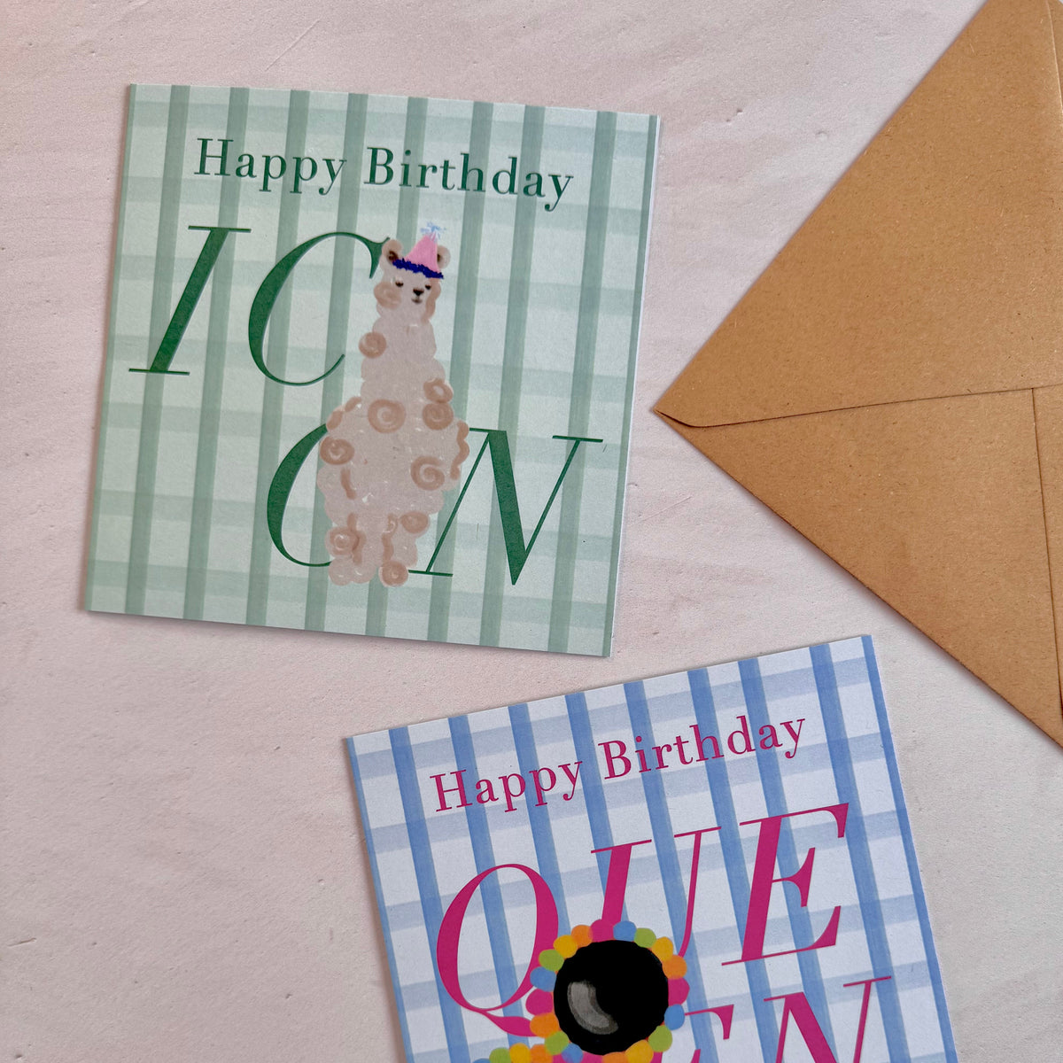 Birthday Icon Greeting Card