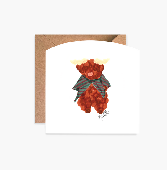 Signature Series (Cow) Greeting Card