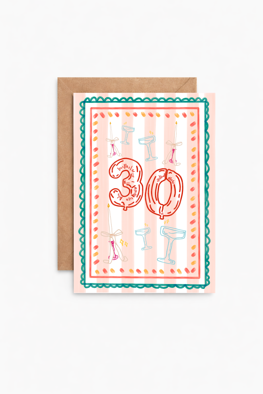 Milestone 30 Greeting Card
