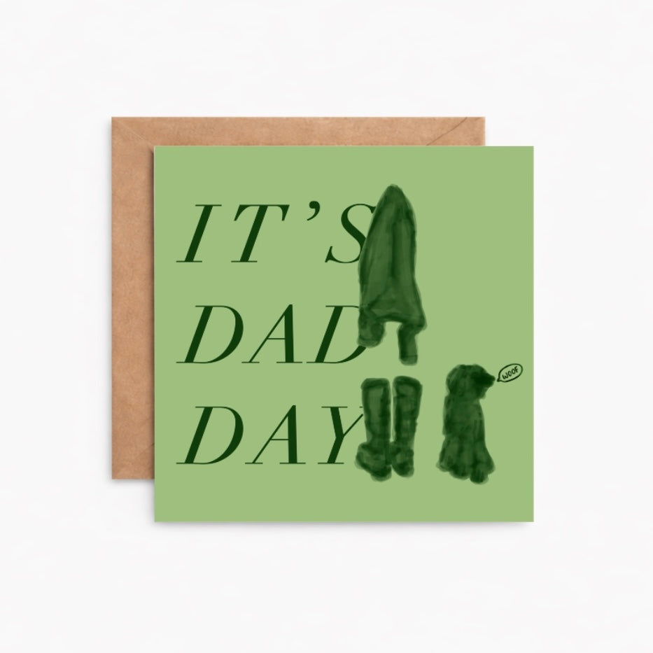 Dad’s Day Woof Walks Card