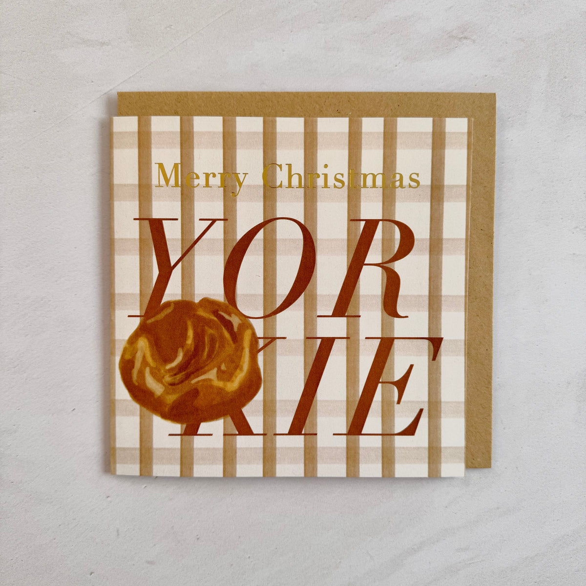 Yorkshire Pudding Christmas Card