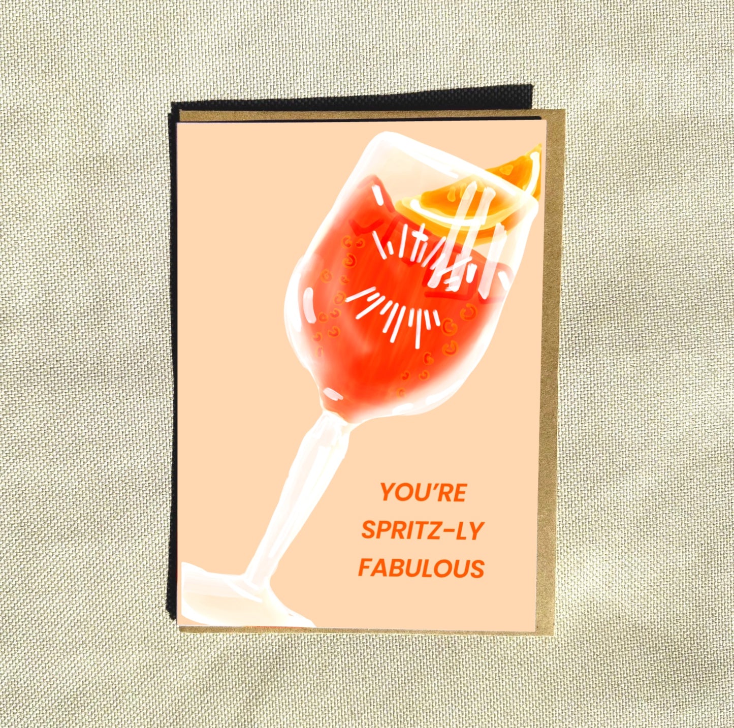 Spritzly Fab Birthday Card