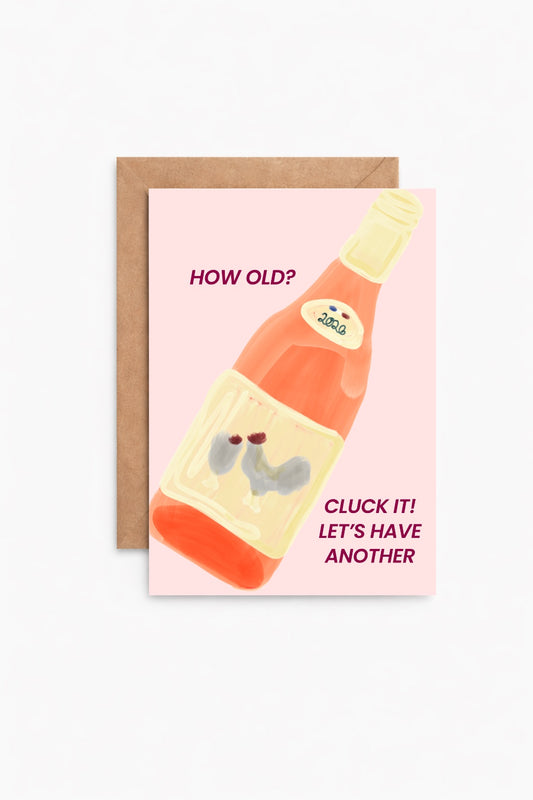 Chicken Wine Vol.2 Birthday Card