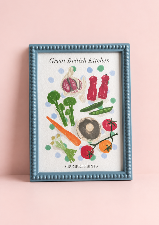 Great British Kitchen Print
