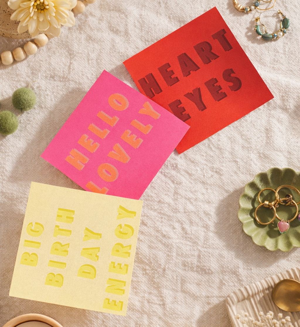 Hello Lovely Greeting Card