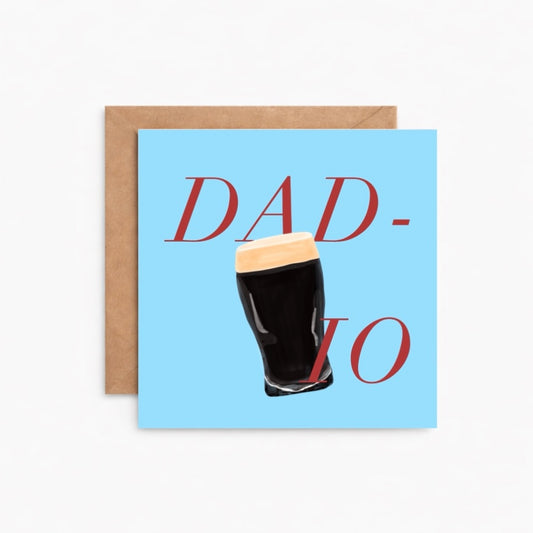 Dadio Pint of Stout Card