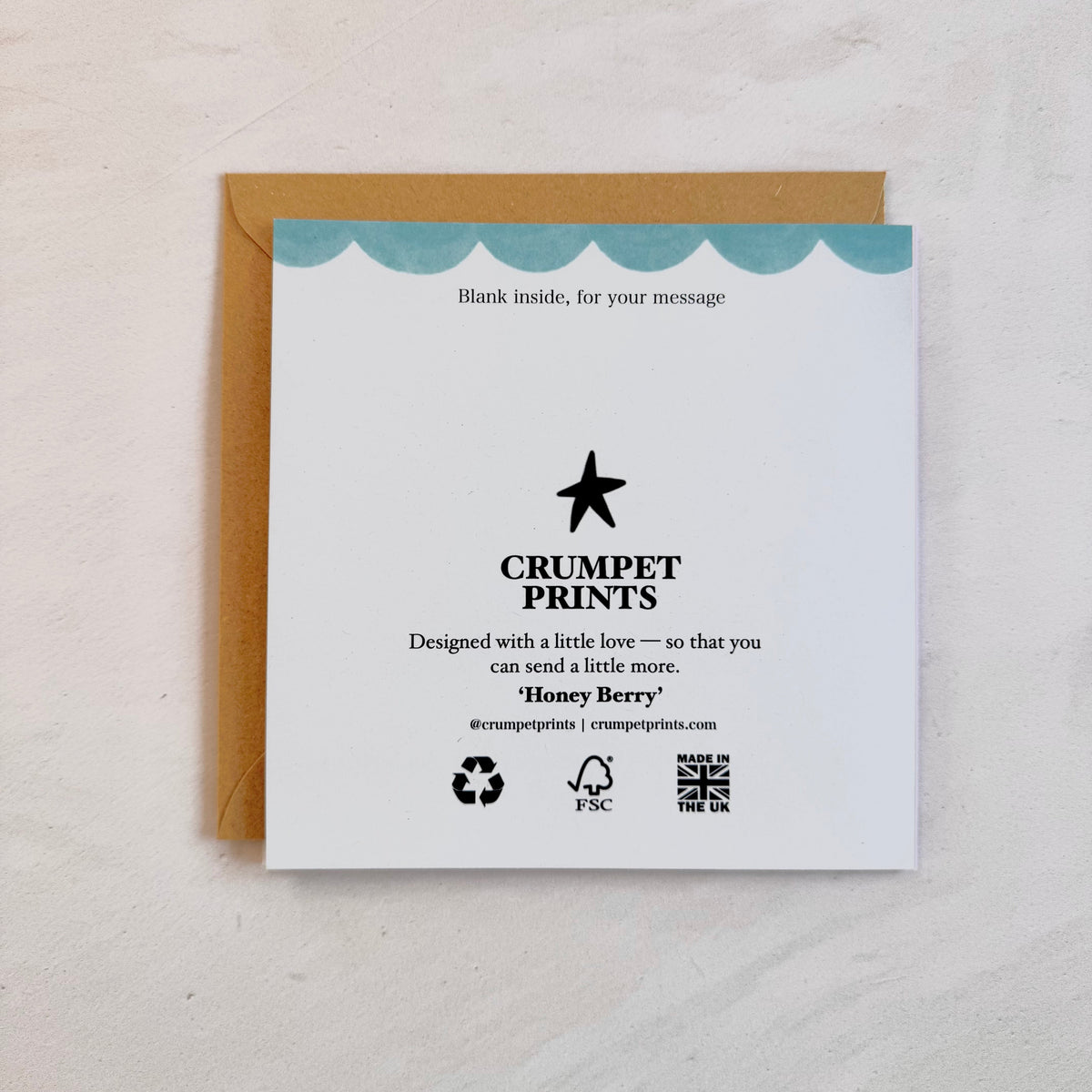 Honey Berry Greeting Card