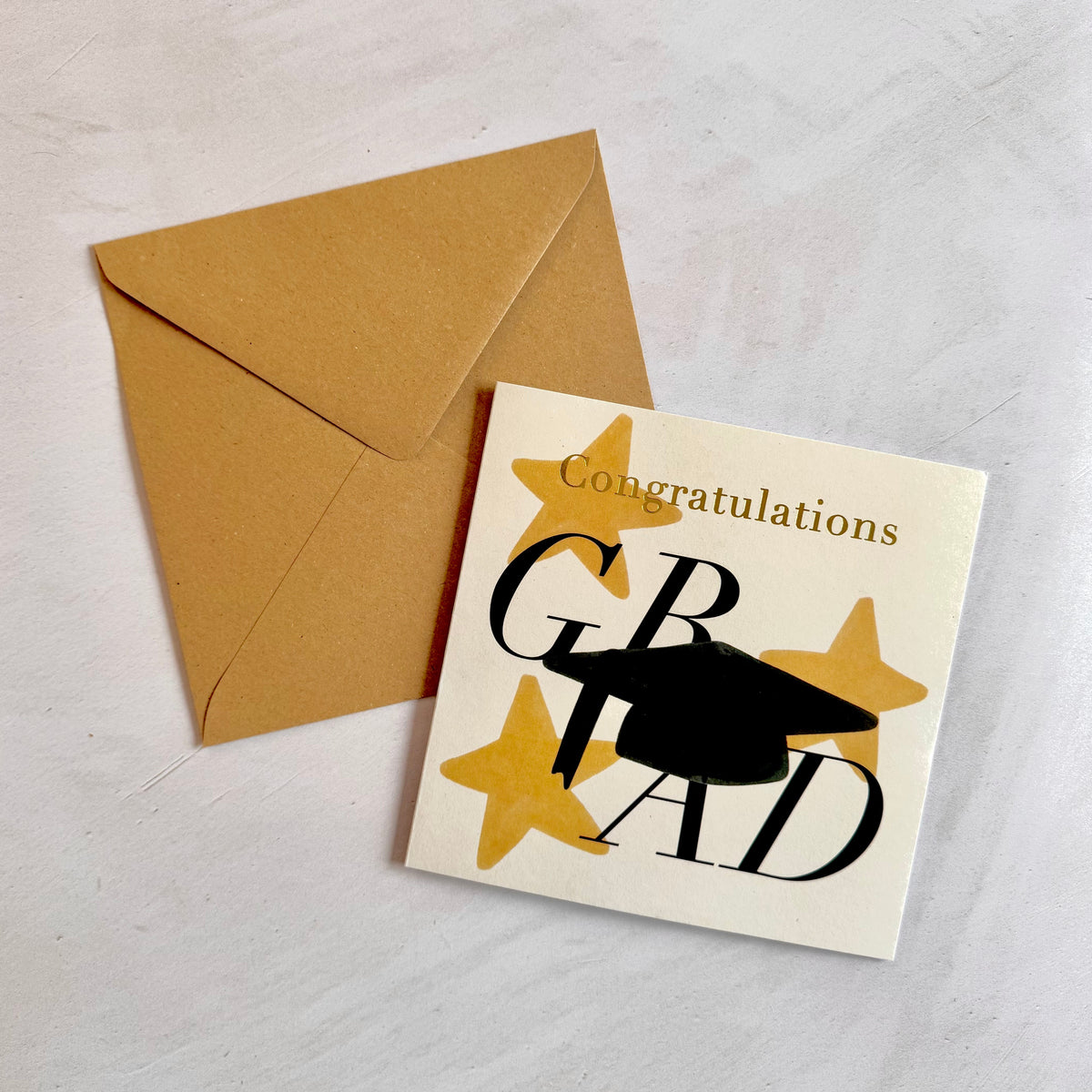 Starry Grad - Graduation - Greeting Card
