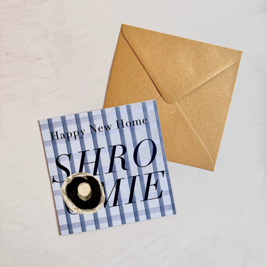 Shroomie - New Home - Greeting Card