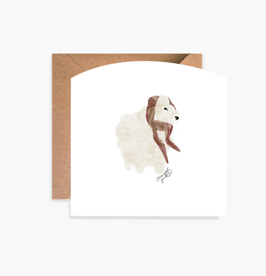 Signature Series (Sheep) Greeting Card