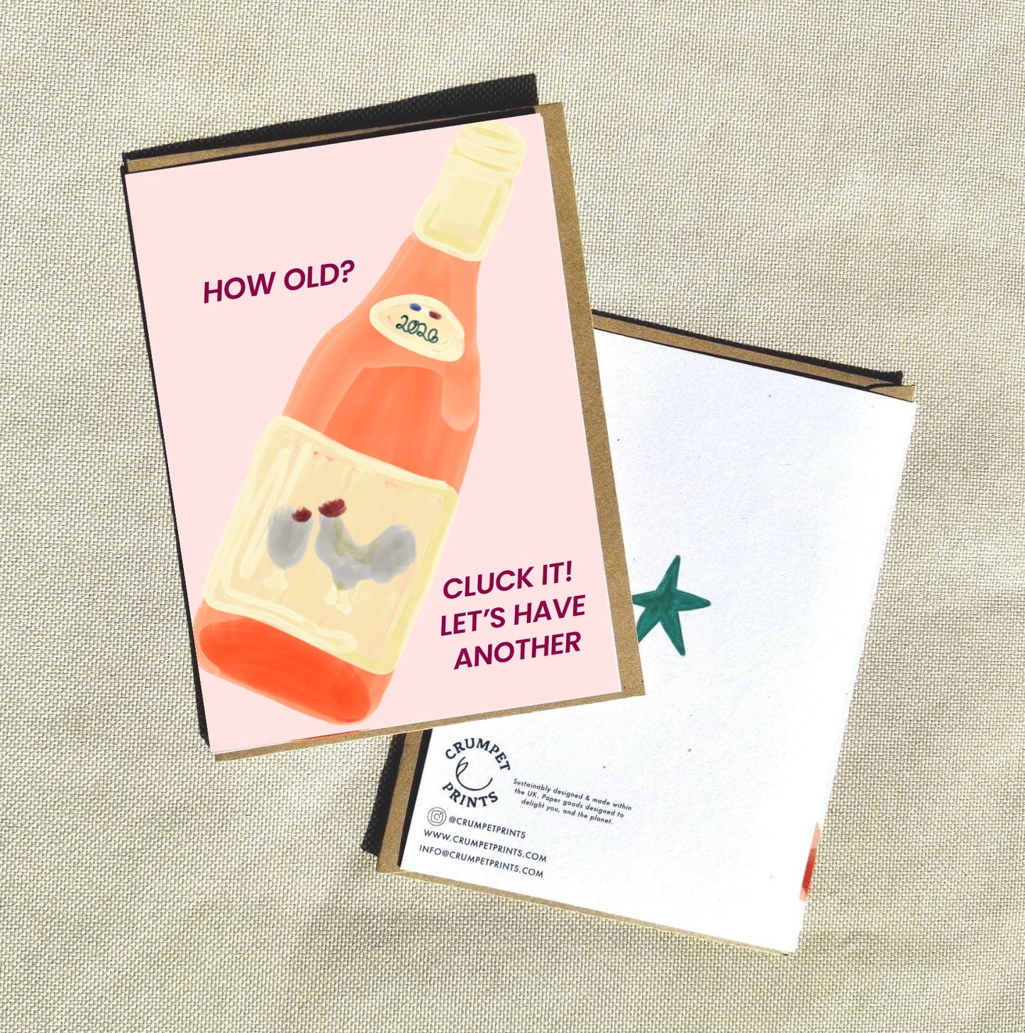 Chicken Wine Vol.2 Birthday Card