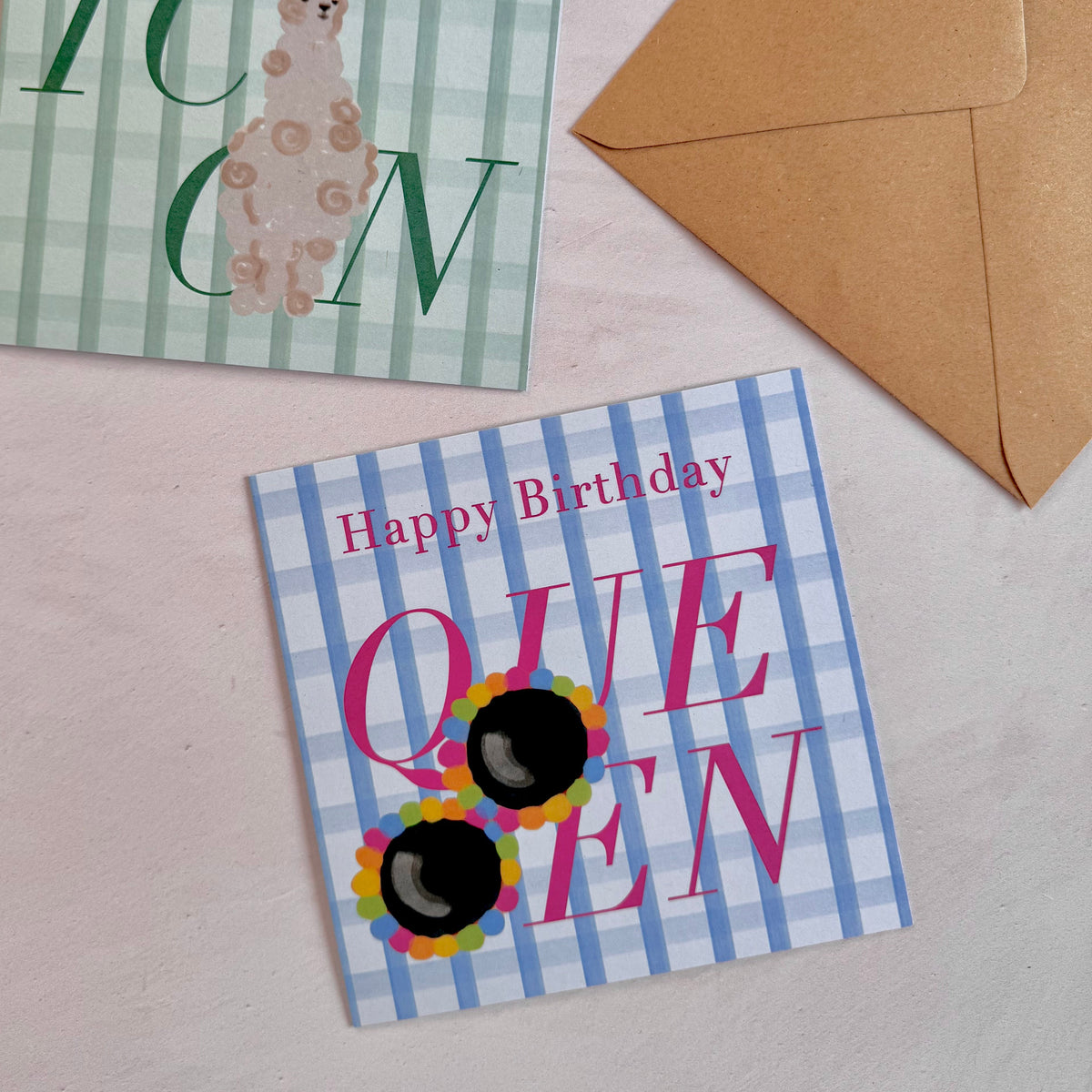 Rainbow Queen Birthday Greeting Card