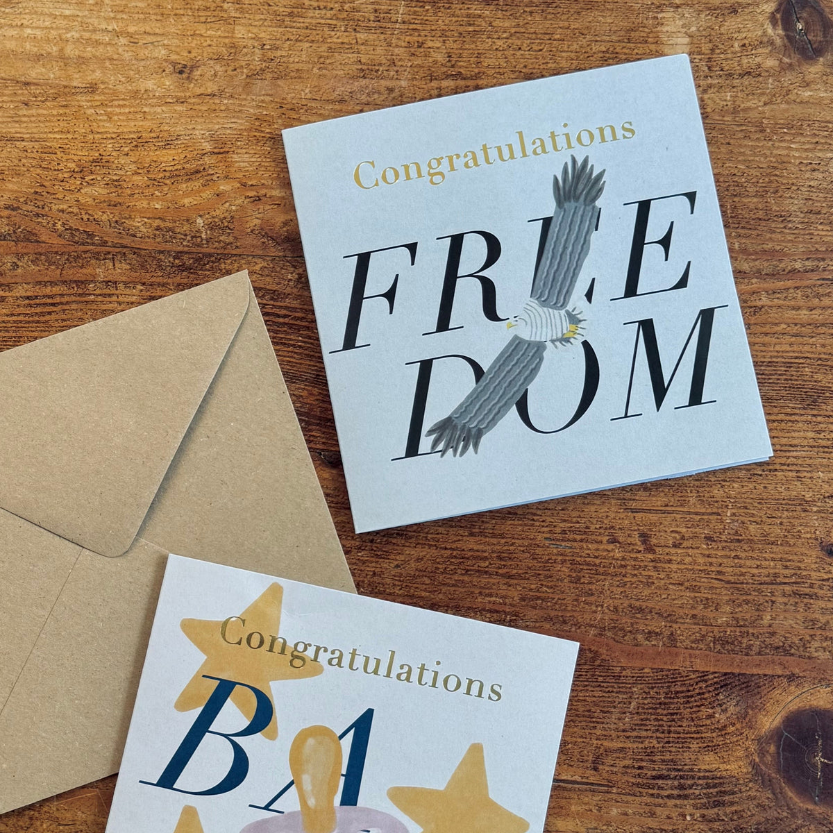 Freedom - Congratulations - Greeting Card