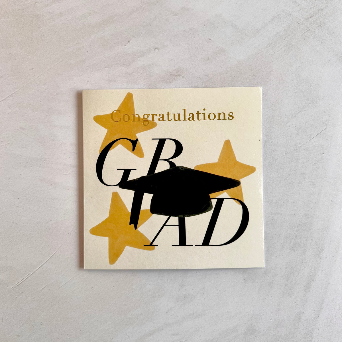 Starry Grad - Graduation - Greeting Card