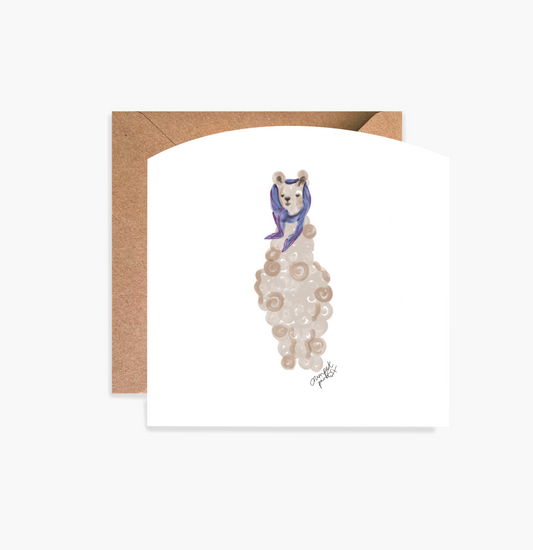Signature Series (Alpaca) Greeting Card