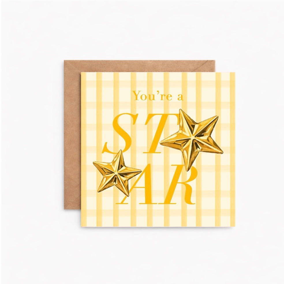 You’re A Star Celebration Card
