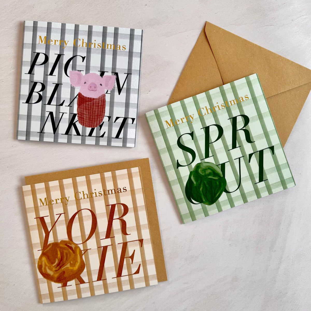 Festive Sprout Christmas Card