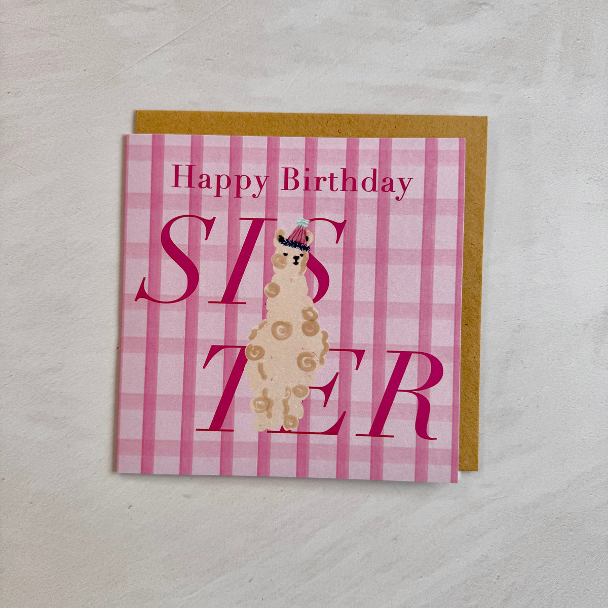 Happy Birthday Sister Greeting Card