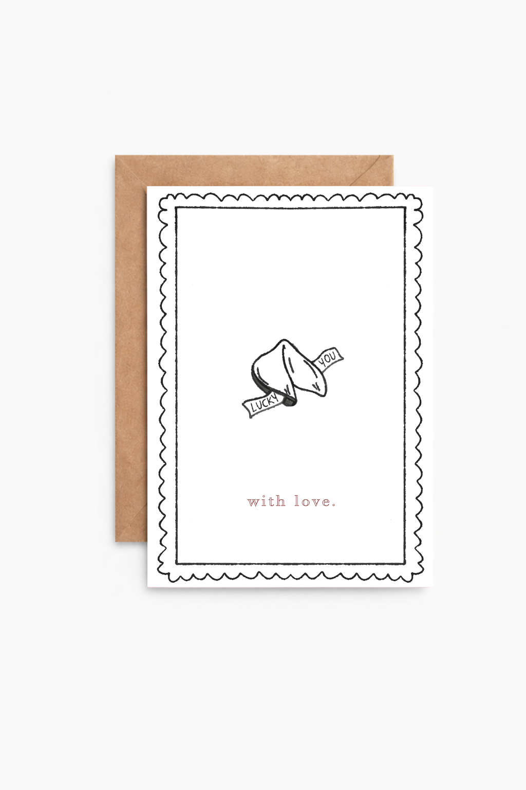With Love Greeting Card