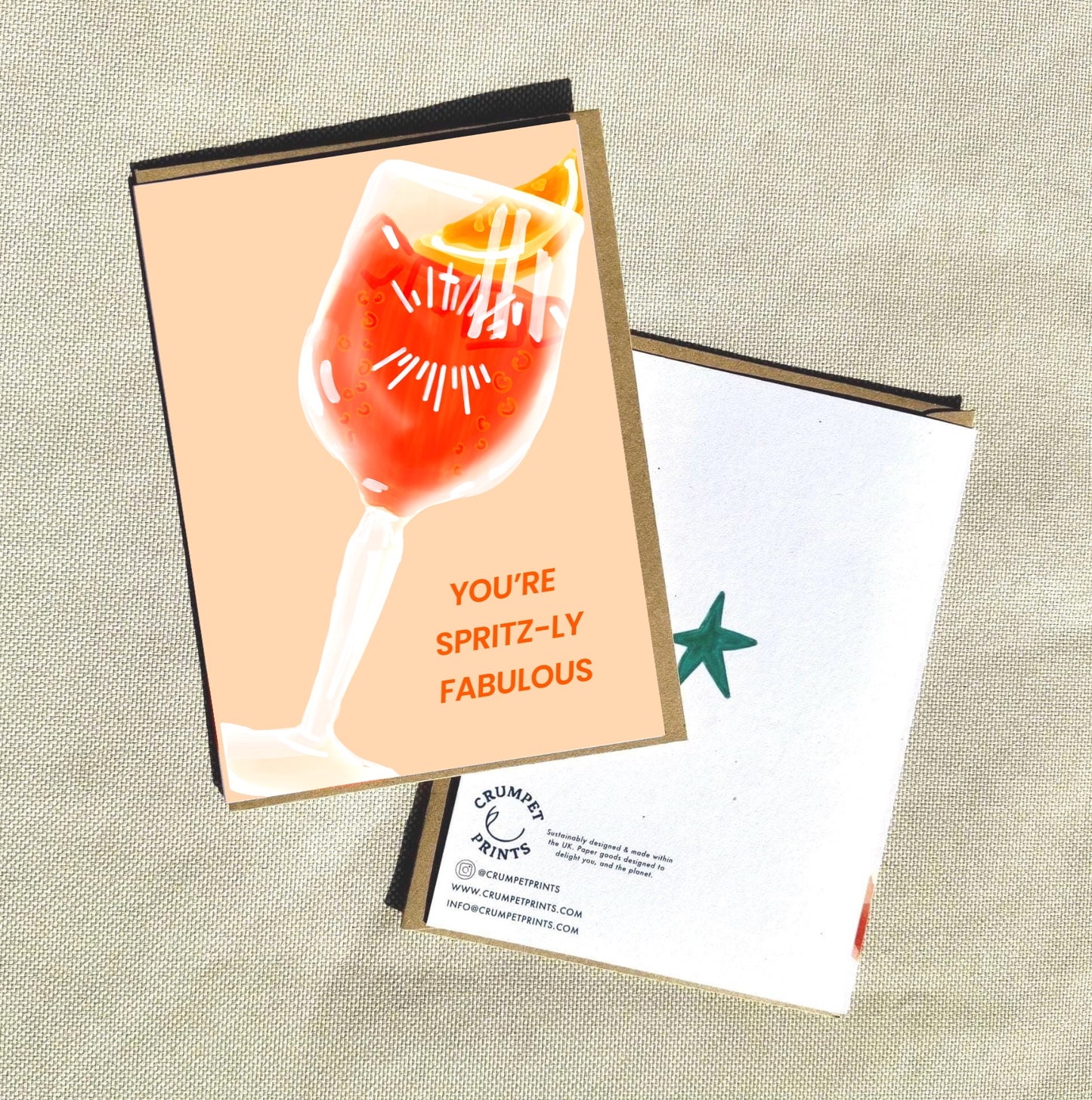 Spritzly Fab Birthday Card