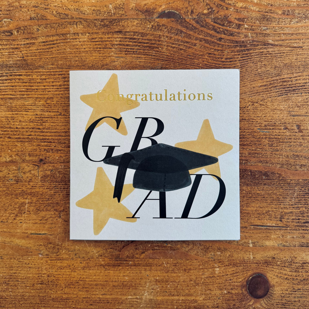 Starry Grad - Graduation - Greeting Card