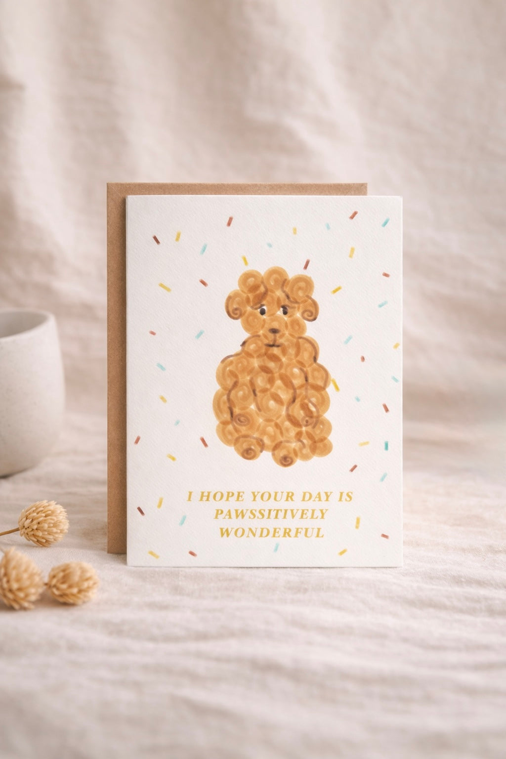 PAWSitively Wonderful Greeting Card