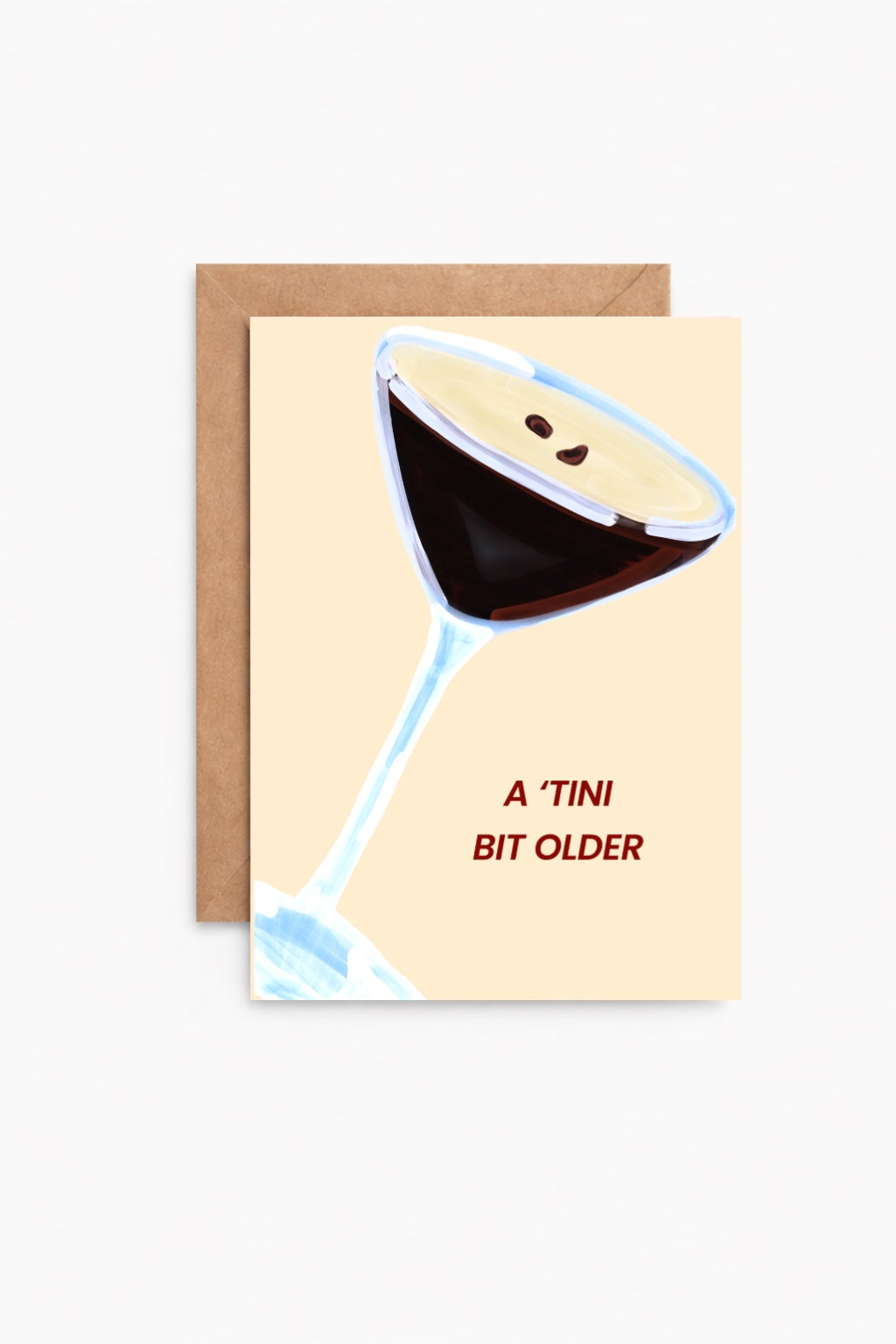 Tini Bit Older Birthday Card