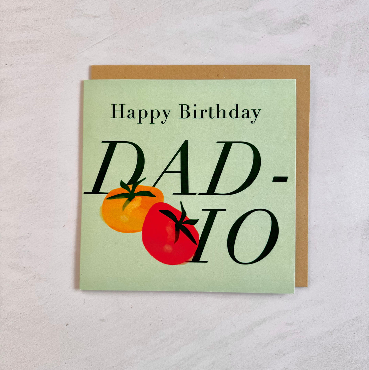 Happy Birthday Dadio Greeting Card