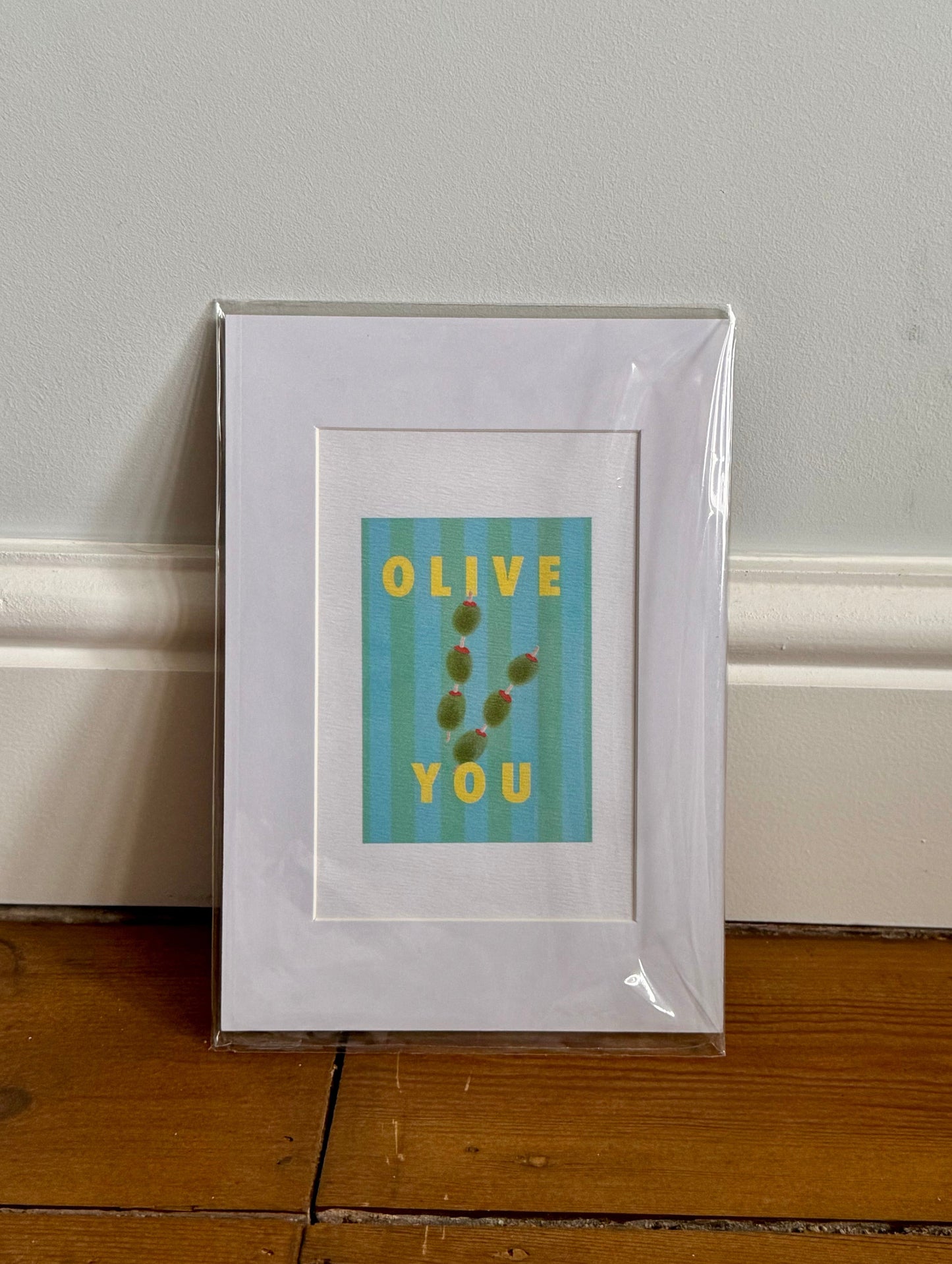 Olive You Mini Print