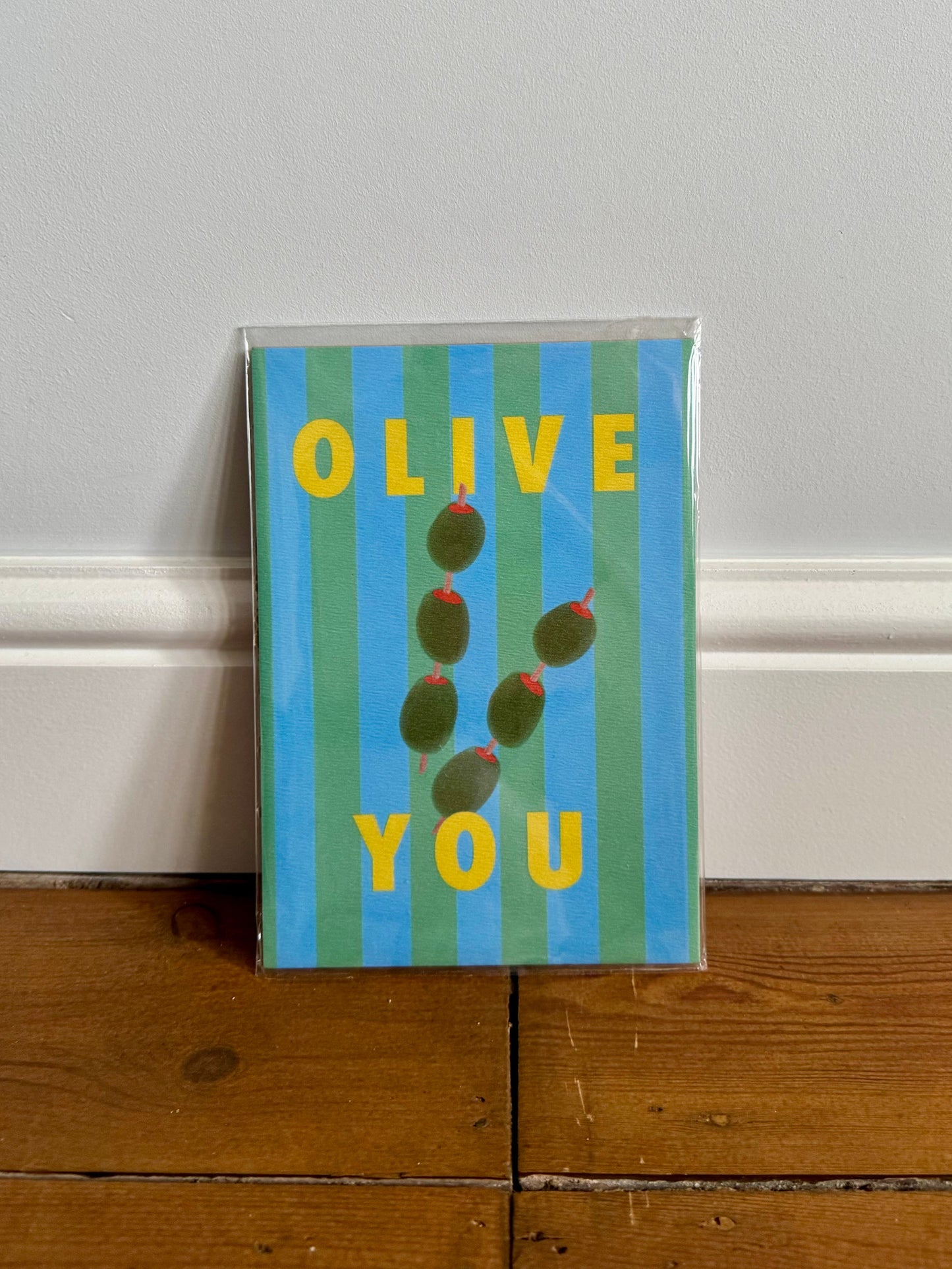 Olive You Print