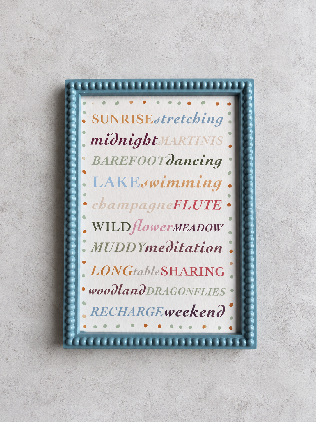 Barefoot Dancing Print
