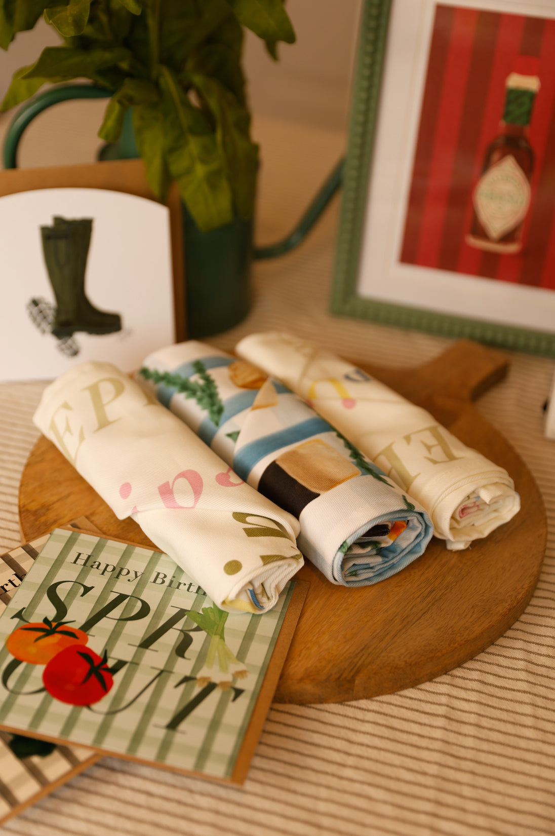 Summer Essentials Cotton Tea Towel