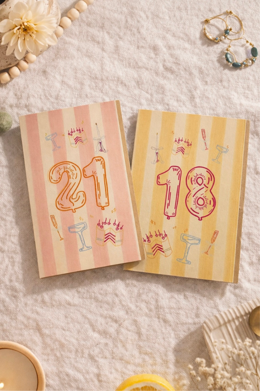 Glow Up (21st Birthday) Greeting Card