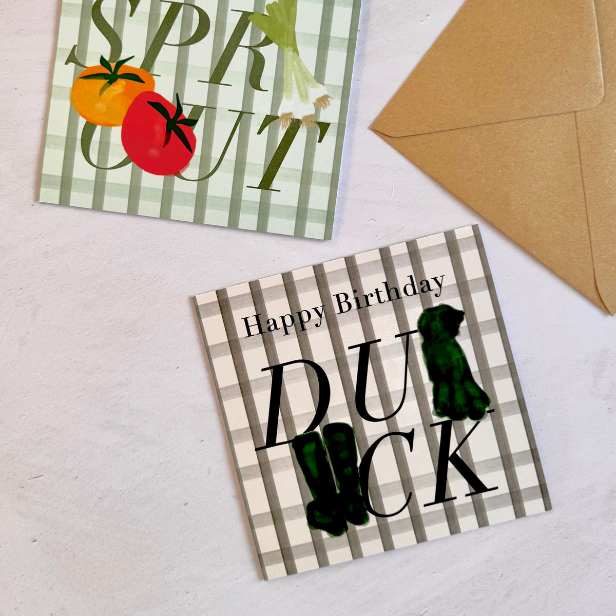 Happy Birthday Duck Greeting Card