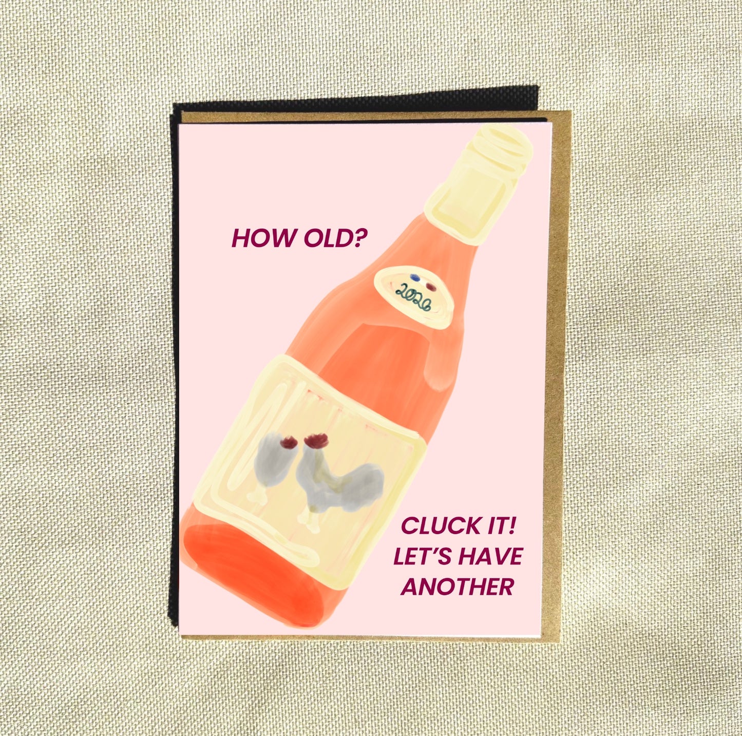 Chicken Wine Vol.2 Birthday Card