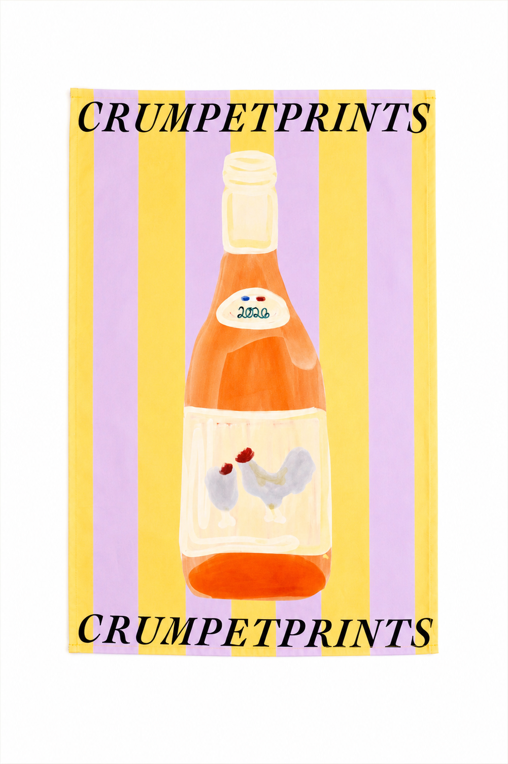 Chicken Wine Cotton Tea Towel