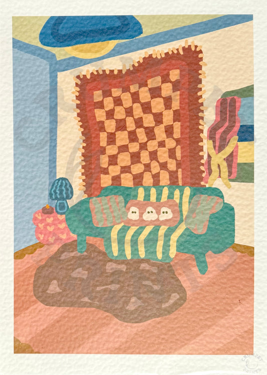 Cosy Corner Art Print