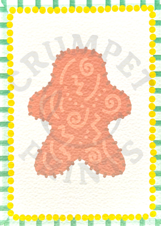 Little Gingerbread Art Print