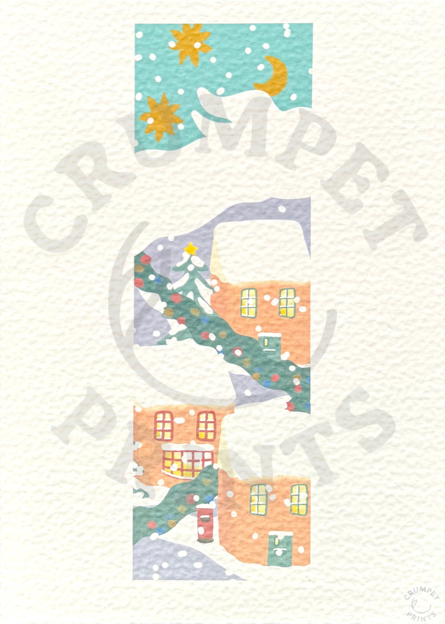 Starry and Bright Art Print