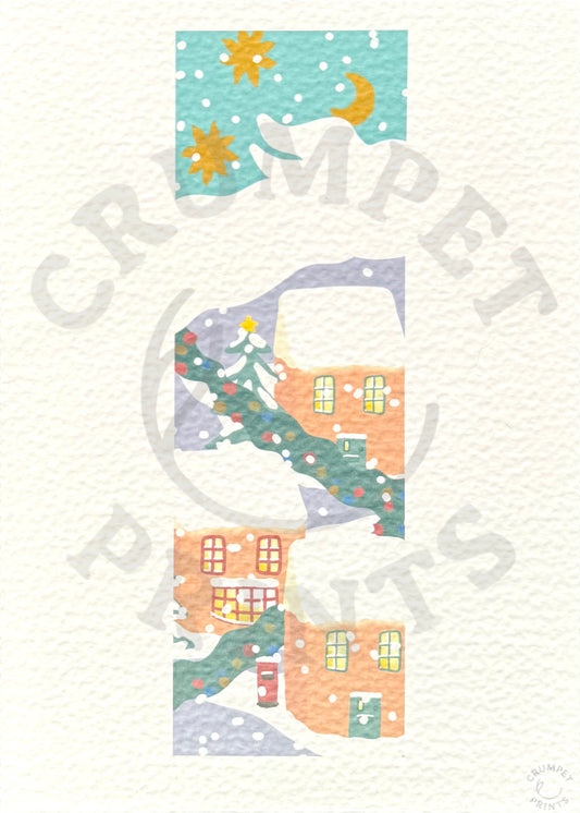 Starry and Bright Art Print