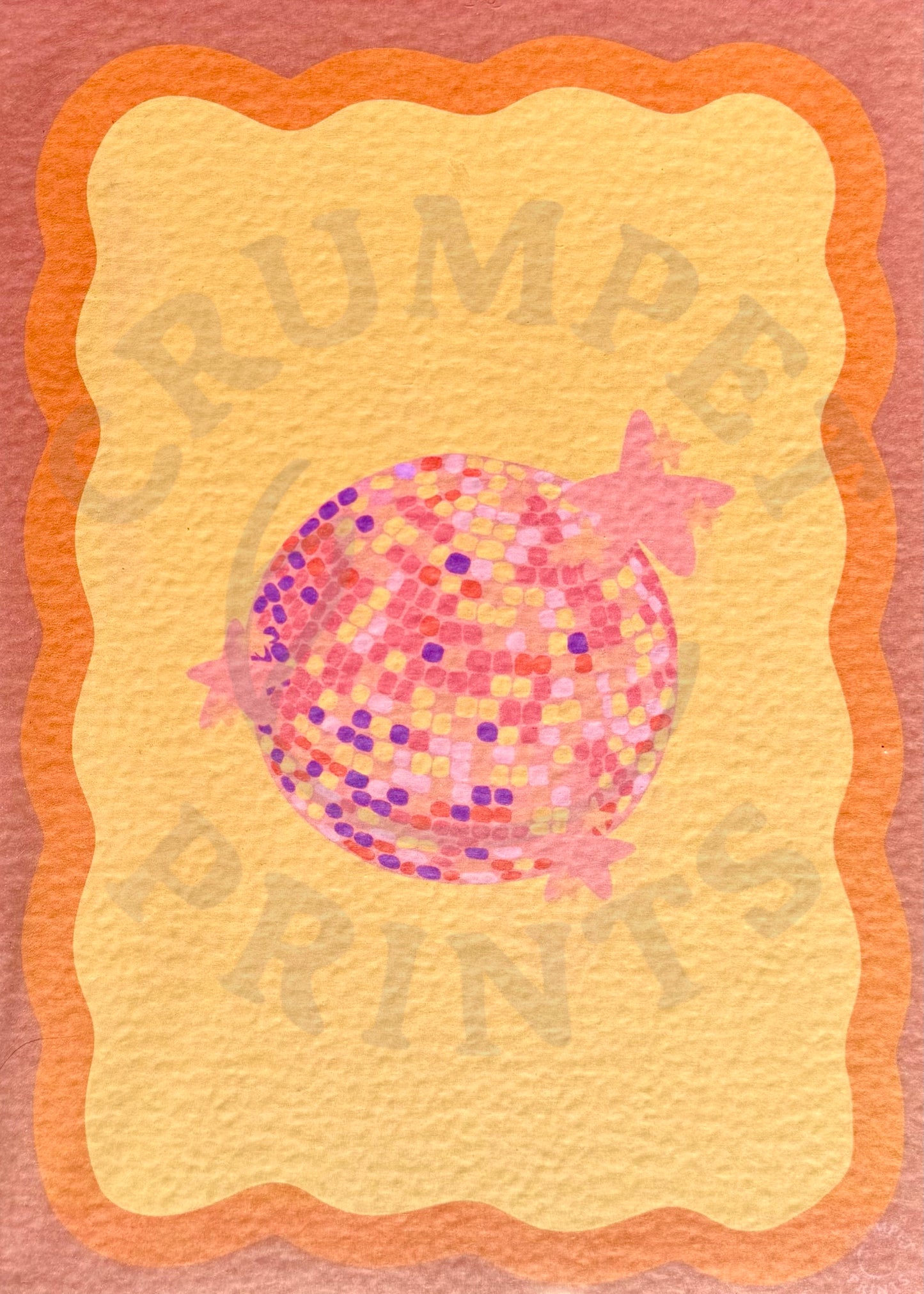 Sunset Disco Art Print