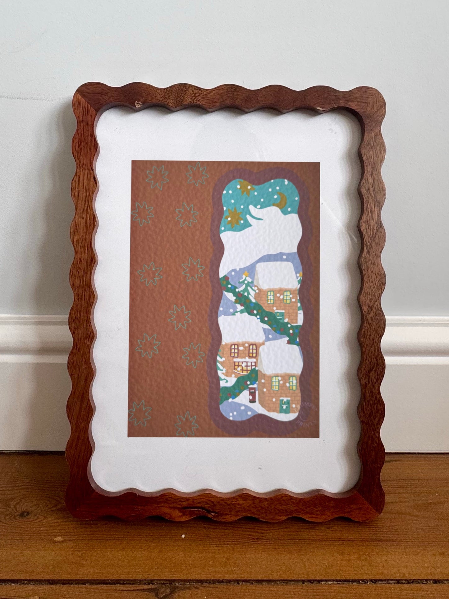 Cosy Village Art Print